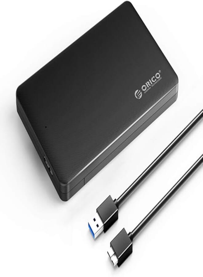 ORICO 2577U3-BK 2.5" Hard Drive Enclosure USB3.0 to SATA III, 2TB Capacity for Business Design